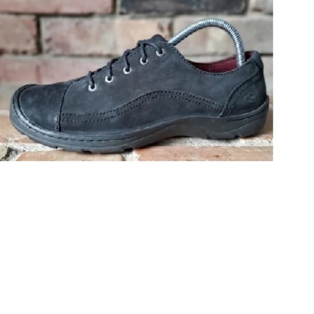 Keen Presido Outdoor Shoes Black Leather 1007699 Women's 9 UK 6.5 EU 39.5